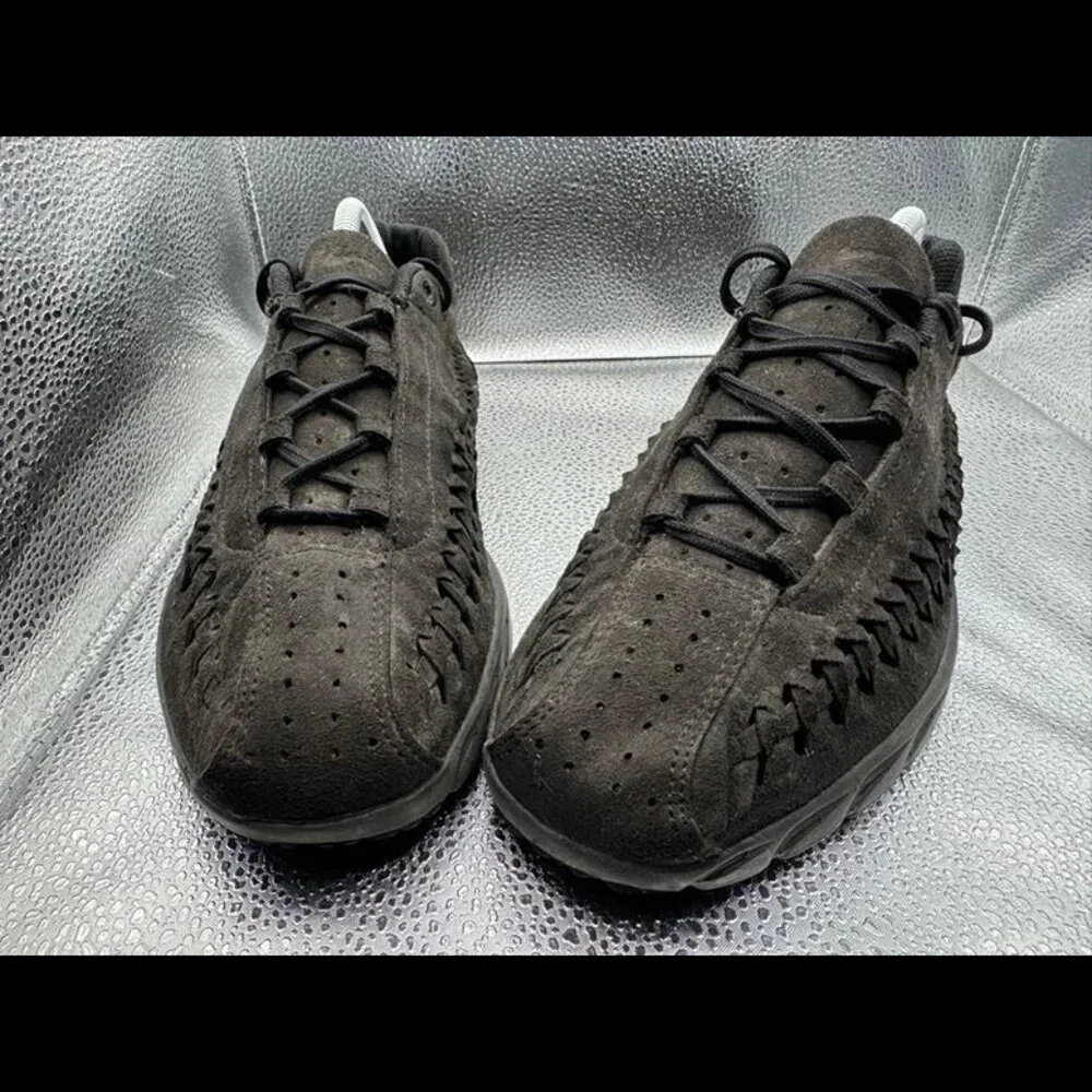 Size 9.5 - Nike Mayfly Woven Triple Black Mens Low Top Sneaker Shoes 833132-003‎